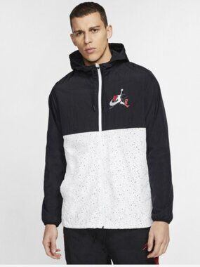 Jordan Jumpman Classics Windwear Full-Zip Jacket CT9368-010 Sz S Basketball